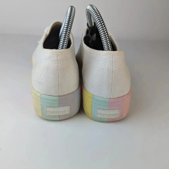 Superga 2790 Shaded Platform Pastel Sneakers - 7.5 - Picture 9 of 10